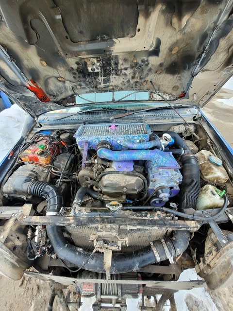 Completed M65 Supercharger Installation - Bolt-on kit fully integrated on Suzuki Jimny