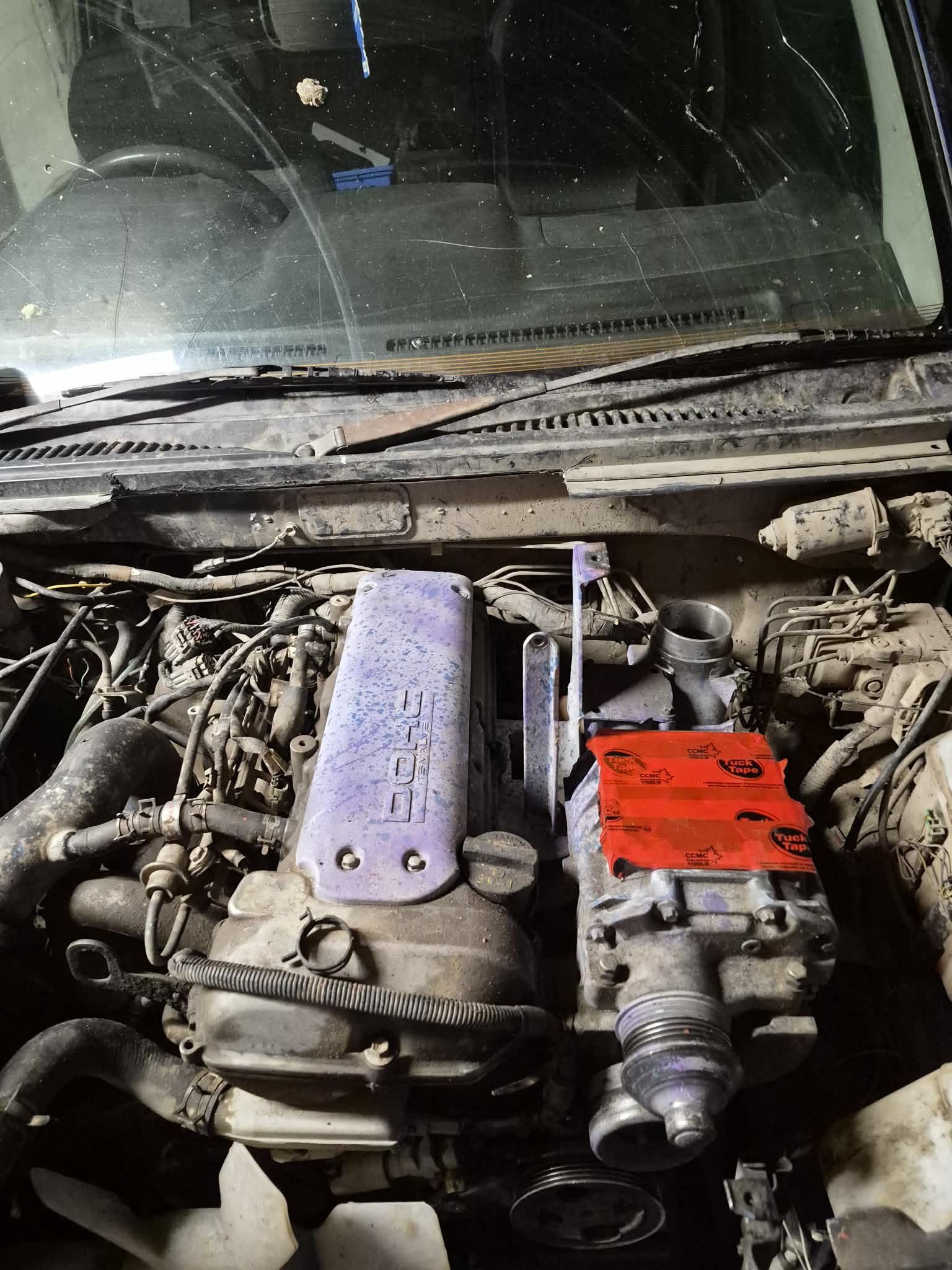 Supercharger Kit Components - Eaton M65 intercooler piping and bracket assembly